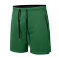 thumbnail image 5 of Men's Running Shorts with Zipper Pockets Gym Athletic Workout 5" Shorts for Men, 5 of 5