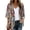 Grey, variant on Womens Cardigans Women's Floral Print Puff Sleeve Kimono Cardigan Loose Chiffon Cover Up Casual Blouse Tops on Clearance