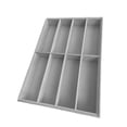 thumbnail image 4 of Bunblic Glasses Display Tray Portable Eyewear Storage Case for Home Bedroom Tabletop gray, 4 of 8