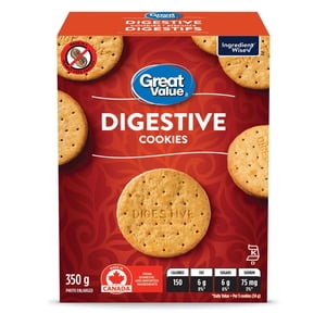 Great Value Plain Digestive Cookies