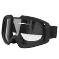 thumbnail image 2 of Riding Eye Protector, Windproof Goggles Anti-drop With Adjustable Strap For Outdoor Cycling Mountaineering, Riding, Daily Travel, Mountain Climbing Black Frame Transparent Lens, 2 of 8