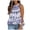 purple, variant on CHUANK Women Summer Blouses Halter Neck Tank Tops Floral Sleeveless Shirt Pleated Casual Camisole Chiffon T-Shirt Tops Blouses