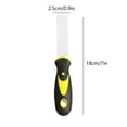 thumbnail image 3 of Chmadoxn Double Color Handle Carbon Steel Parget Knife Suitable For Home Industrial Cleaning Plaster Board Removal Plastering Paint Scraper Tool No Rust Stainless steel putty knife, 3 of 6