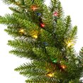 thumbnail image 2 of Vickerman Guirlande de Noël Artificielle Pré-Éclairée 14 Pouces, Verte, 2 of 3