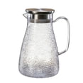 thumbnail image 1 of Bouilloire à Thé en Acier Inoxydable avec Passoire Intégrée et Texture Martelée – Capacité de 1,0 L / 1,5 L / 1,8 L – Options de Couleur Brun Gris Transparent, 1 of 6