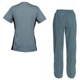 thumbnail image 2 of Women's Scrubs Set Scrub Top and Pants Scrubs Set, 2 of 3