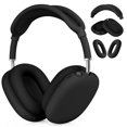 thumbnail image 1 of Cases for Airpods Max , Soft Silicone Pretective Cover (Black), 1 of 4