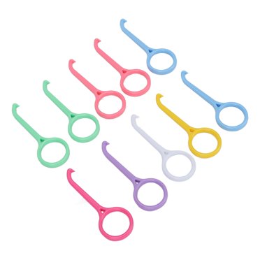 10 Pcs Outil de Retrait d'Aligner, Outil Durable Antidérapant pour Amovibles Appareils Dentaires, Retenues, Plateaux, Aligneurs, Prothèses, Outil de Soin Hygiénique en Différentes Couleurs