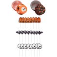 thumbnail image 5 of Wilton Skull, Bat and Pumpkin Halloween Cupcake Kit, 72-Piece, 5 of 5