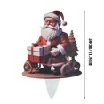 thumbnail image 3 of Hummingbird Heaters for Outdoors Solar Numbers Stake Address Signs for Yard with Large Christmas Cute Decoration Ground Stake Insert Art Garden Decoration Colorful Christmas Decoration For Yard, 3 of 4