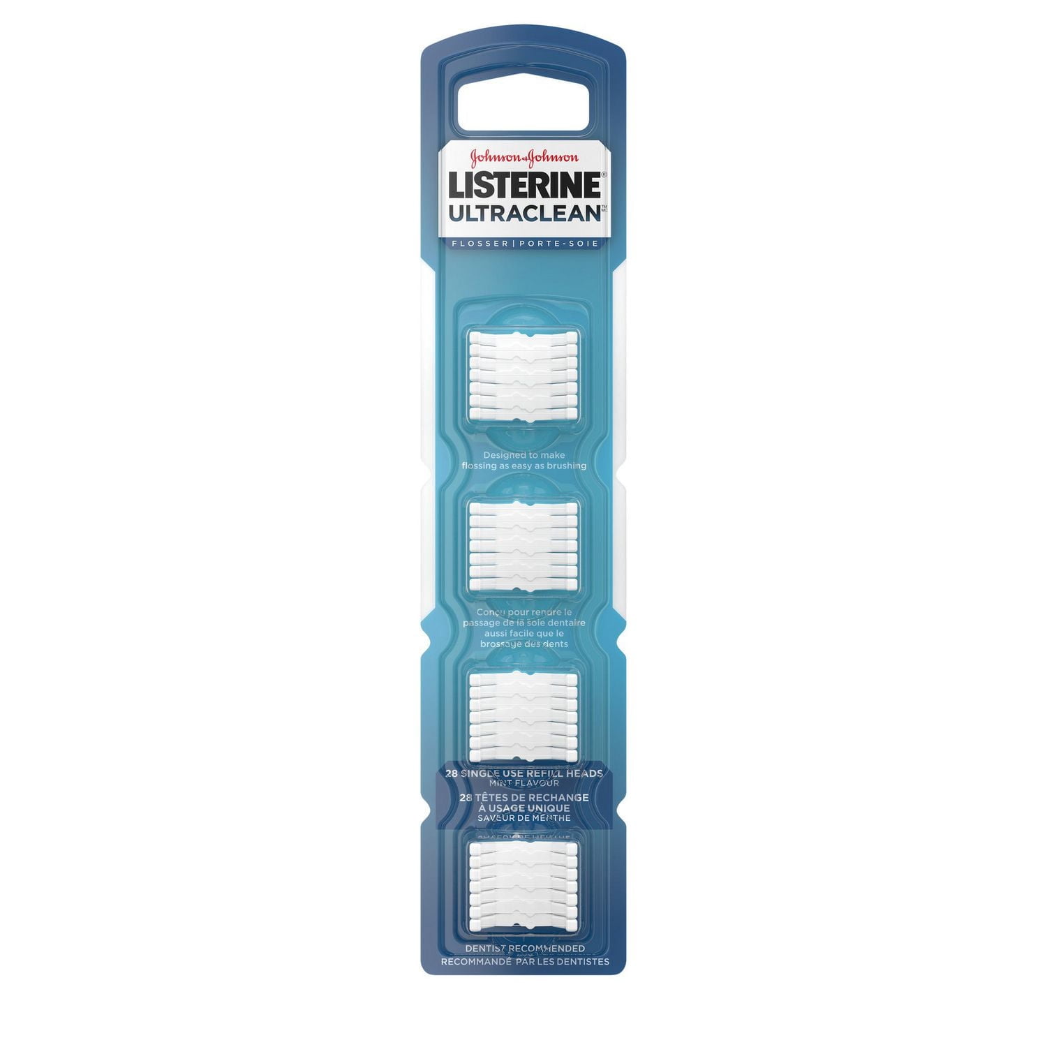 Listerine Ultraclean Têtes de Rechange pour Porte-Soie