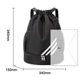 thumbnail image 4 of Outdoor Sports Balls Backpack Drawstring Bag Portable Oxford Cloth Basketball Football Organizing Bag Large Capacity, 4 of 8