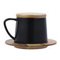 thumbnail image 1 of 1 Set Practical Coffee Mug Breakfast Mug Simple Milk Juice Mug with Lid, 1 of 7