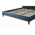 thumbnail image 4 of Sipha Queen Platform Bed, Teal, 4 of 4