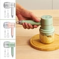 thumbnail image 4 of WIFKLSIIPG Mini Electric Egg Beater Electric Hand Mixer 3 Speed Portable Whipped Egg White Baking Tool(Green), 4 of 7