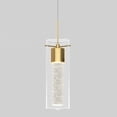 thumbnail image 3 of Artika Essence Modern LED 1-Light Pendant Light Fixture, Gold, 3 of 5