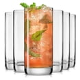 thumbnail image 1 of Verres Highball en Cristal Faye - 13 oz - Ensemble de 6, 1 of 8