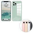 thumbnail image 1 of ziyahi Glass Back Phone Covers with Solid Color Full Rugged Bumper Anti-Slip Design for Iphone 7P/8P/7/8/XS Max/XR/X/XS, 1 of 3