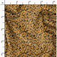 thumbnail image 2 of Soimoi Poly Georgette Fabric Leopard Animal Skin Fabric Prints by Yard 42 Inch Wide, 2 of 6