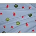 thumbnail image 4 of oneOone Polyester Lycra Fabric Watermelon Fruit Printed Fabric 1 Yard 56 Inch Wide, 4 of 4