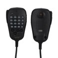 thumbnail image 3 of Talkie Speaker, ABS Black Hand  Microphone Spring Coil 6 Pins  For FT-1500M For FT-1802, 3 of 8
