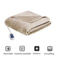 thumbnail image 2 of Beautyrest Microlight Reverse To Berber Couverture Chauffante, 60 x 70 Pouces, Vanille, 2 of 5