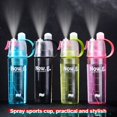 thumbnail image 1 of 400ml/600ml Outdoor Sports Gym Portable Creative Spray Drinking Water Bottle, 1 of 9