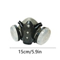 thumbnail image 4 of Industrial Full Face Spray Painting Respirator for and Grinding Work, 4 of 6