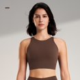 thumbnail image 2 of Yuyuzo Sports Bras for Women Wireless High Support Seamless Stretchy Full Coverage Active Workout Crop Tank Tops, 2 of 5