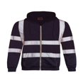 thumbnail image 3 of Veste à Capuchon de Travail pour Hommes Légère à Haute Visibilité avec Bande Réfléchissante, 3 of 6