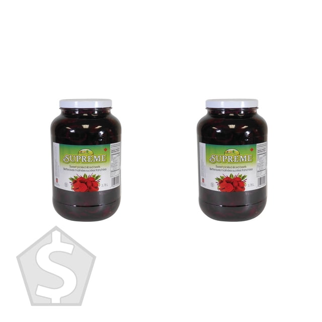 Supreme Sliced Pickled Beets 3.78 L - Pack of 2