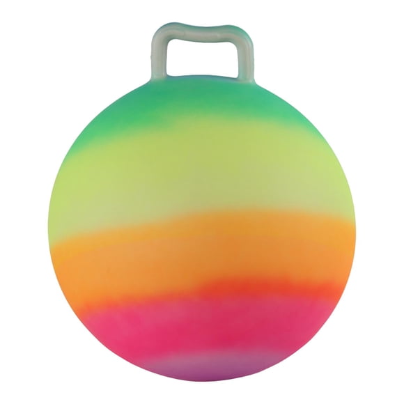 Esquirla Jumping Ball 18in for Children Kindergarten Jump Game Inflatable Bouncy Ball Ball with Handle