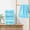 Blue, variant on Avdolw Cotton Broken Jacquard Washcloths - 5-Pack, Multi-Color, Soft & Absorbent, 29.13x12.99in, Home/Spa/Pool/Beach Towels