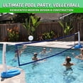 thumbnail image 4 of GoSports Ensemble de volley-ball de piscine Splash Net PRO - Bleu, 4 of 6