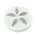 thumbnail image 4 of relayinert 5Pcs Fly Fishing Lures Trout Lures Baits Artificial 14 High Simulation Portable Size White 14#, 4 of 6