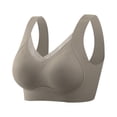 thumbnail image 1 of Timegard Bras for Women No Underwire Seamless Full-Coverage High Support Comfortable Everyday Bralette, 1 of 5