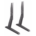 thumbnail image 1 of Everik EverMount Compact Tabletop TV Stand (EM-RL1000) – Universal Base for 37" to 70" TVs – Black, 1 of 9