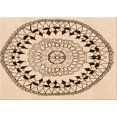 thumbnail image 1 of Ahgly Company Machine Washable Indoor Rectangle Transitional Dark Gold Brown Area Rugs, 8' x 12', 1 of 7