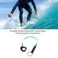 thumbnail image 3 of 9.8ft Surf Leash Spiral 7mm Thickness TPU Coiled Paddle Board Leash Paddleboard Rope for Surfing and Paddleboarding, 3 of 7