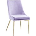 thumbnail image 1 of Best Master Furniture Chaise d'Appoint en Velours 19" Rose (Lot de 2), 1 of 1
