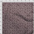 thumbnail image 4 of oneOone Cotton Poplin Twill Maroon Fabric Abstract Sewing Craft Projects Fabric Prints By Yard 56 Inch Wide, 4 of 4