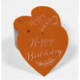 thumbnail image 2 of Inkdotpot Real Rose Gold Foil Happy Birthday Tag Favor Hang Paper Tag 50 Pieces, 2 of 6
