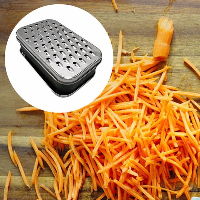 CHUANK OUTlOU Suitable for home kitchens Double Sided Shredder Elliptical Cheese Grater Rectangular Cheese Grater Cheese Grater Chopper Shredder