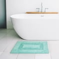 thumbnail image 2 of Tapis de bain Mainstays Racetrack 100% Coton Blue-vert, 17" x 24", 2 of 5
