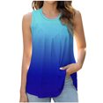 thumbnail image 1 of Women Printed Pullover Fashionable Casual Round Neck Top, 1 of 3