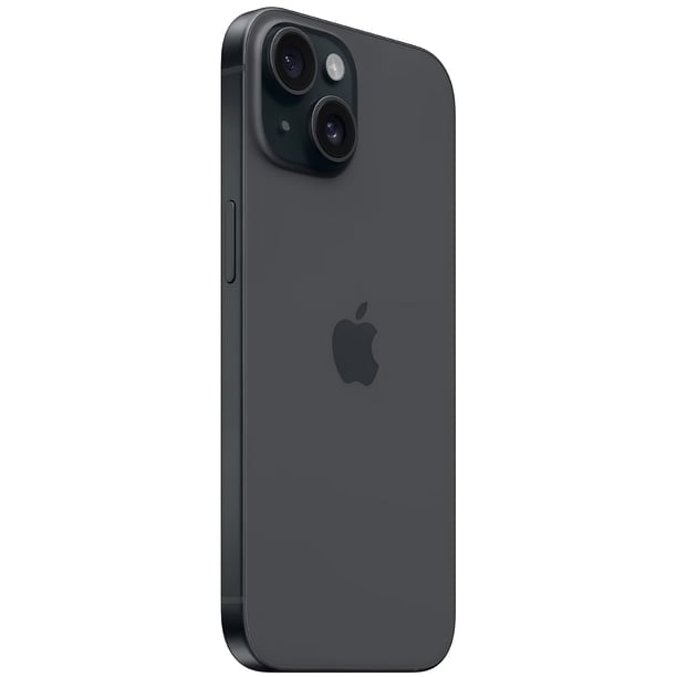 Restored Apple iPhone 15 Plus - 128GB – Black – 48MP Dual Rear