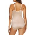 thumbnail image 2 of Flexees Womens Pretty Shapewear Embellished Unlined Body Briefer, 36DD, 2 of 2