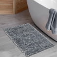 thumbnail image 3 of Cotton Loom Bath Mat Gray 20X32, 3 of 4