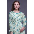 thumbnail image 5 of Bimba Tie-Dye Women Cotton Smocked Boho Renaissance Long Ruffle MaxiDress-Small, 5 of 5