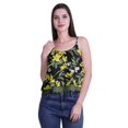 thumbnail image 1 of Moomaya Printed Womens Spaghetti Strap Crop Top Cami Summer Tops, 1 of 5